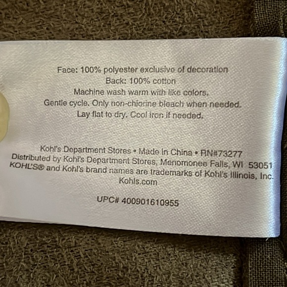 Fall table runner 71” long 13” wide - Picture 7 of 8